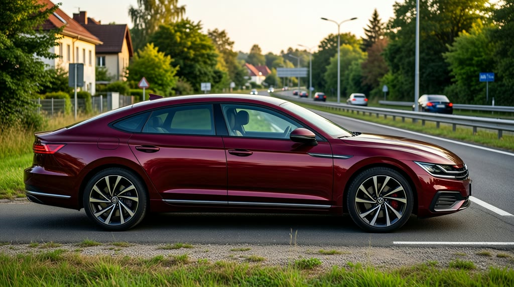 Автомобиль Volkswagen Arteon — заводской экстерьер