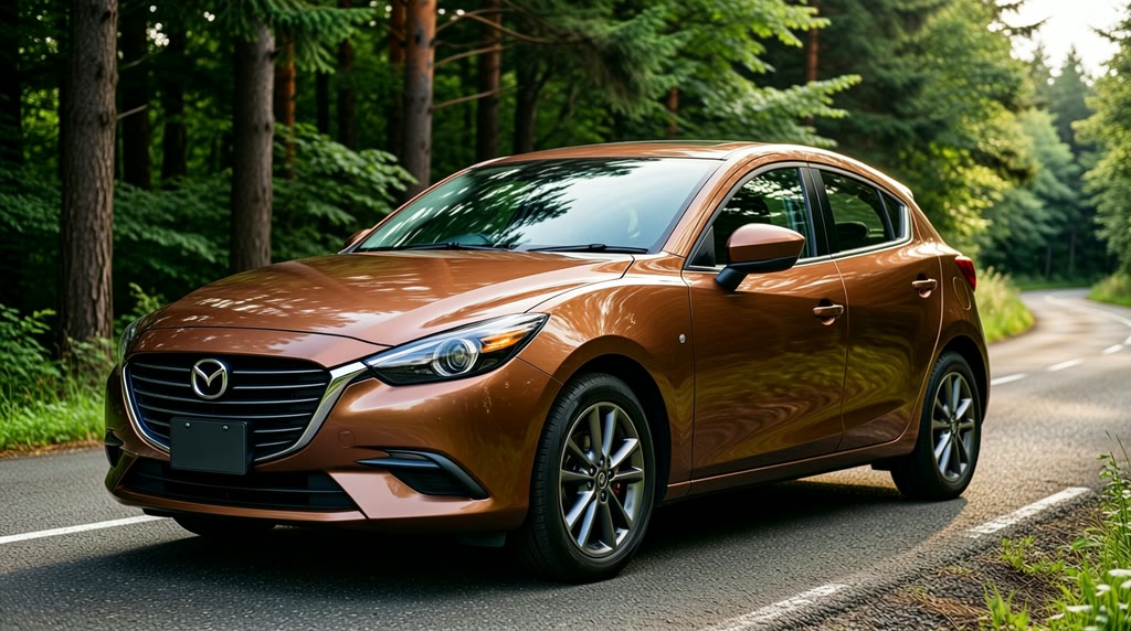 Автомобиль Mazda 2 — заводской экстерьер