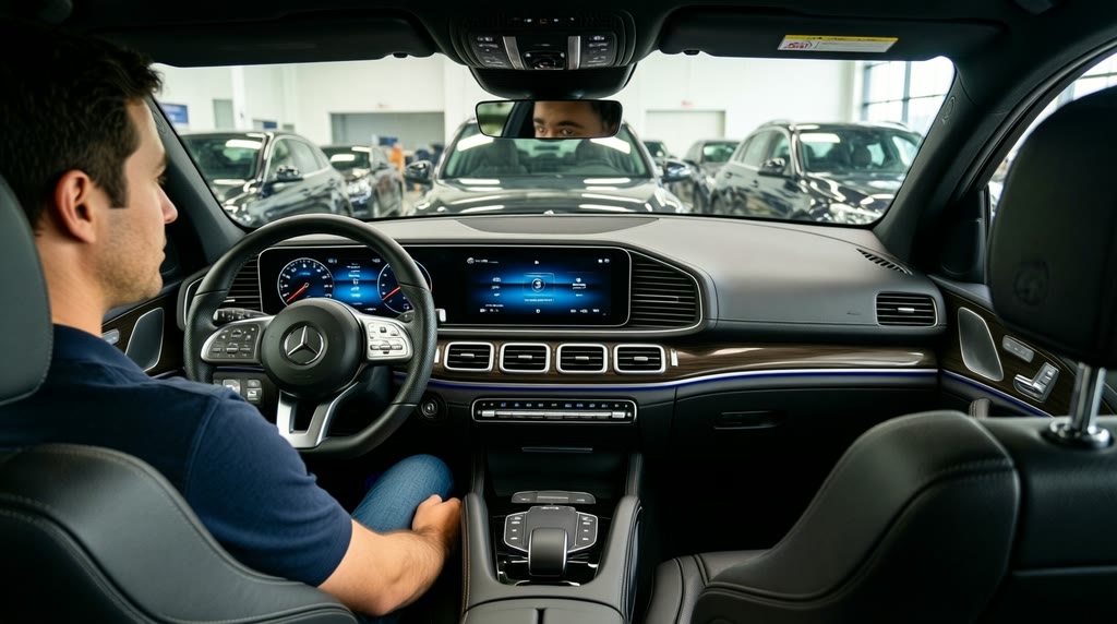 Салон Mercedes-Benz GLE для автомобиля из Кореи Салон Mercedes-Benz GLE для автомобиля из Кореи