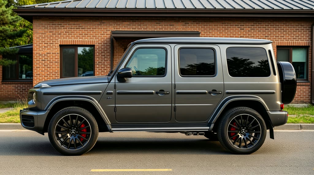 Автомобиль Mercedes-Benz G-Class — заводской экстерьер