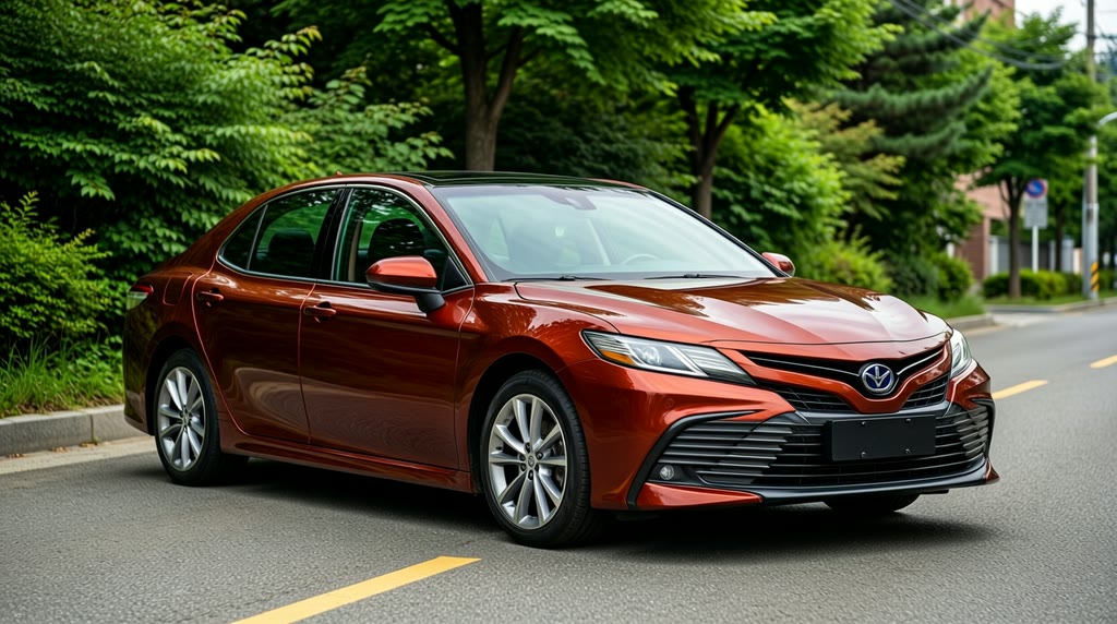 Автомобиль Toyota Camry — заводской экстерьер