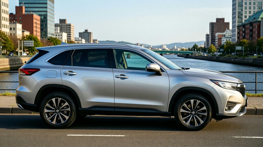 Автомобиль Toyota Harrier — заводской экстерьер Автомобиль Toyota Harrier — заводской экстерьер