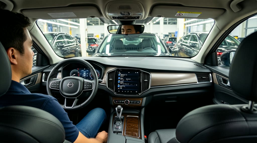 Салон Volvo XC60 для автомобиля из Кореи